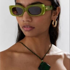 CRAP Chic Green Sunglasses